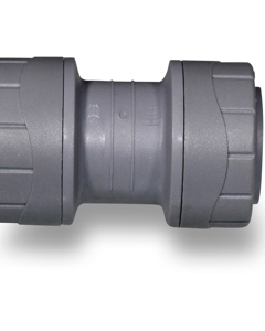 Squeeze fitting PB 22mm straight Twin-/Delta-pipe